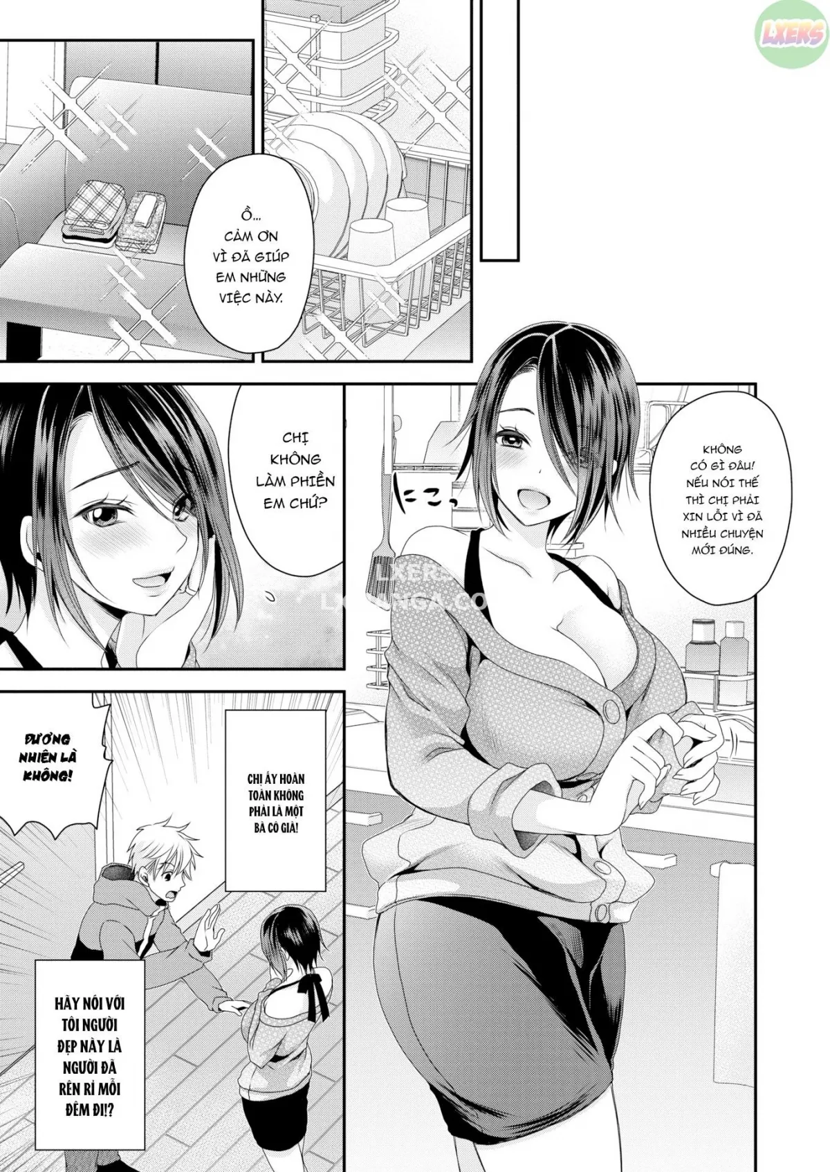HentaiVN.net - Ảnh 3 - Wife In Heat ❤ - Oneshot