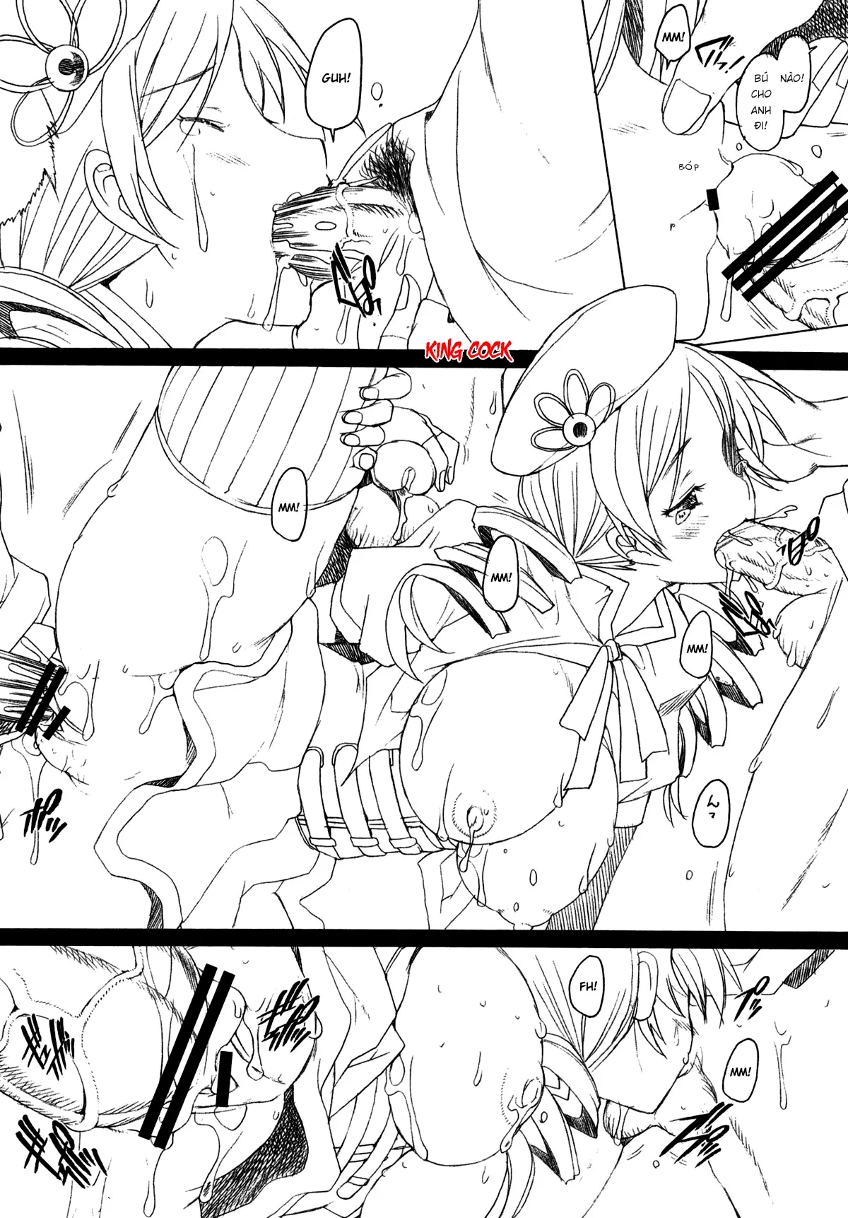 HentaiVN.net - Ảnh 11 - Lạc vào ổ dâm tặc - Oneshot