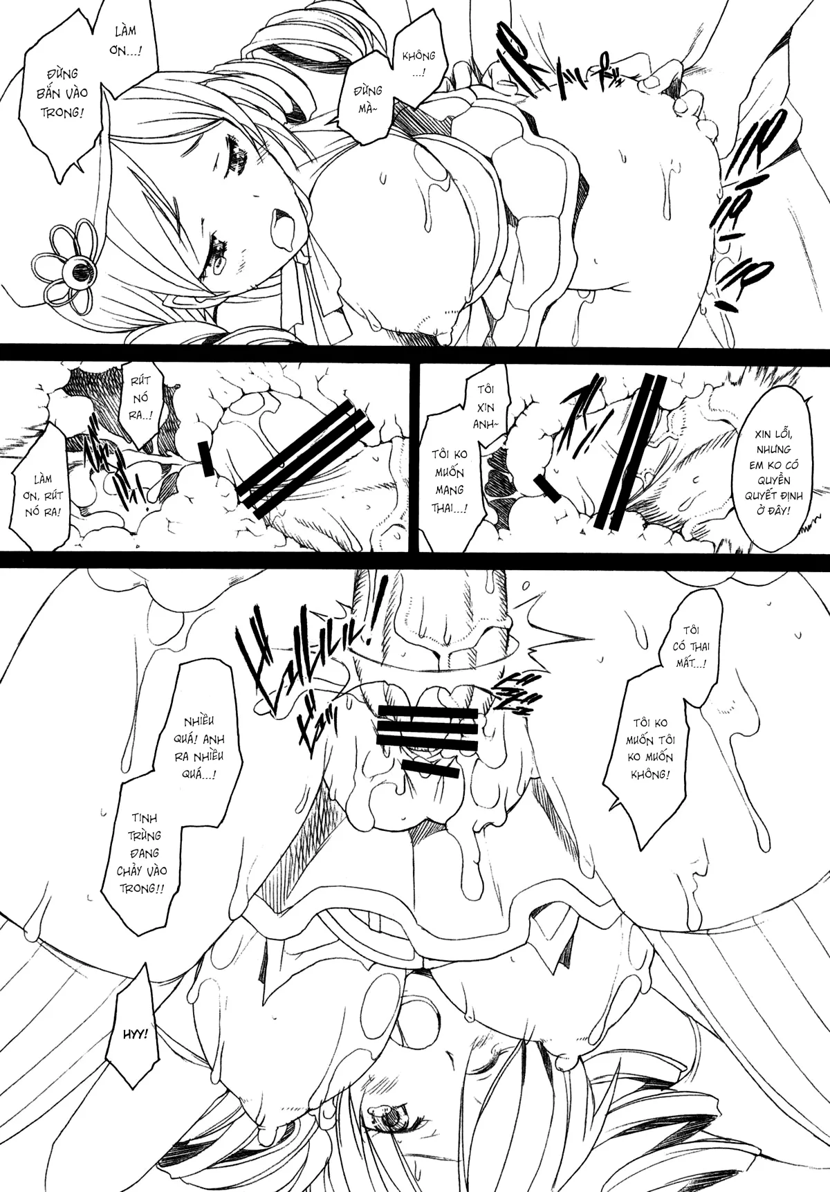 HentaiVN.net - Ảnh 13 - Lạc vào ổ dâm tặc - Oneshot