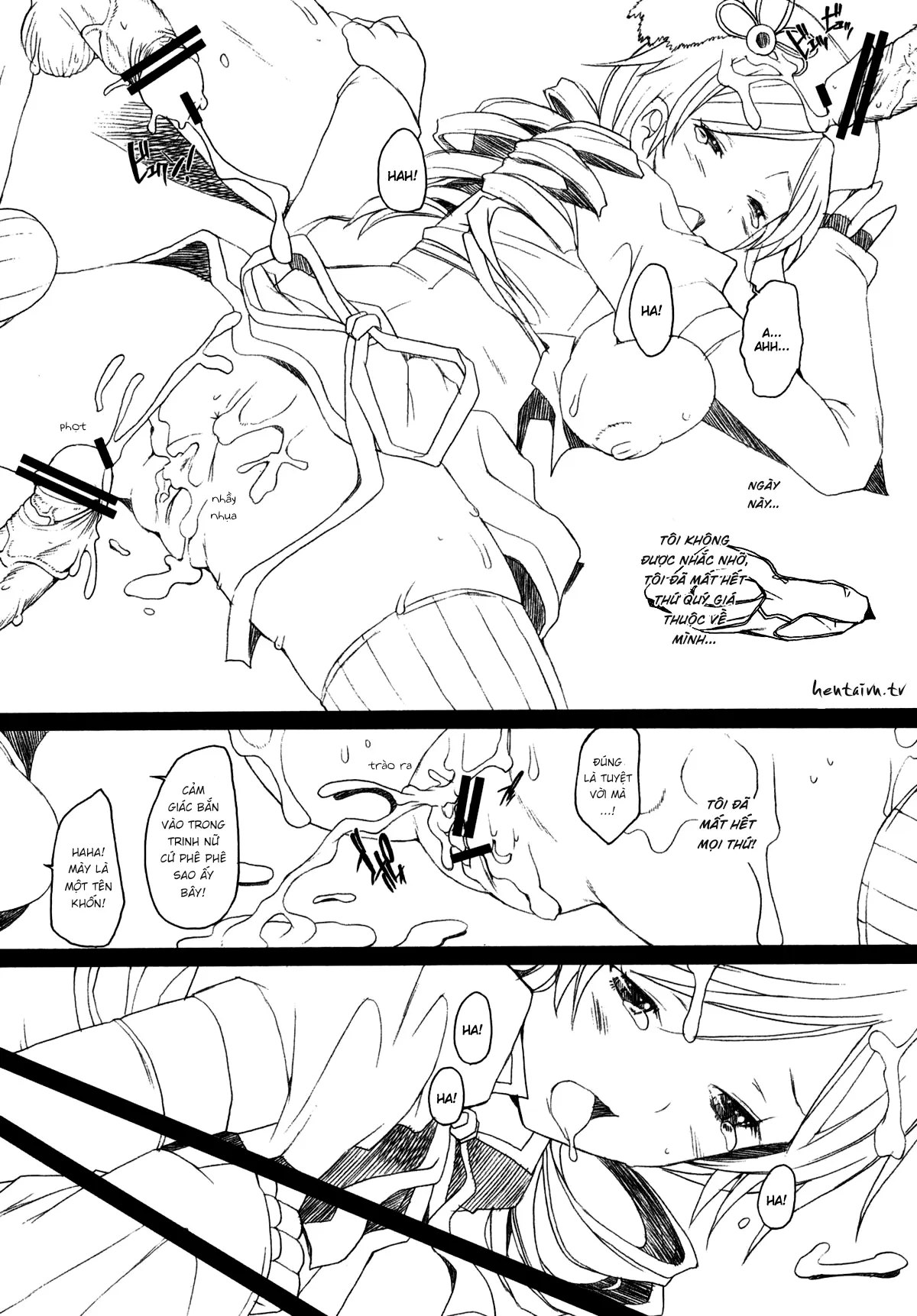HentaiVN.net - Ảnh 14 - Lạc vào ổ dâm tặc - Oneshot