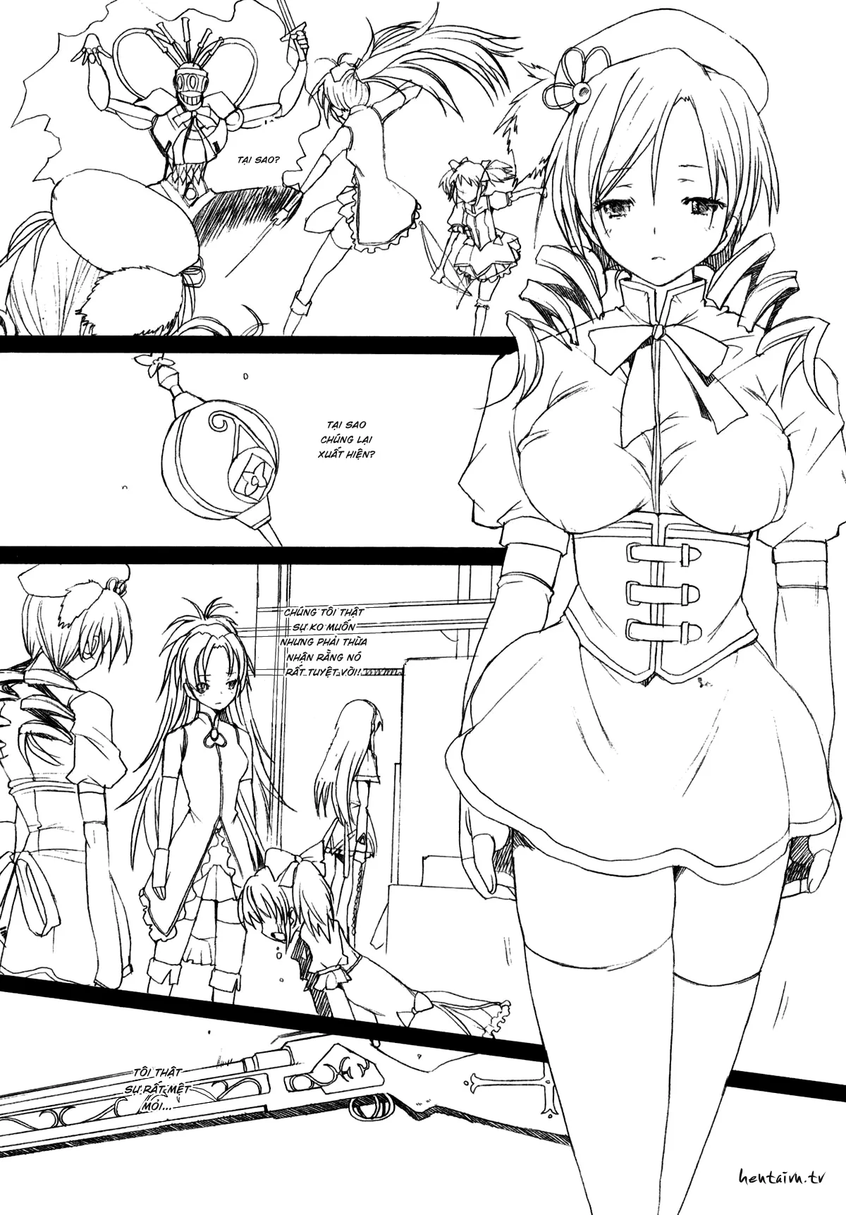 HentaiVN.net - Ảnh 3 - Lạc vào ổ dâm tặc - Oneshot