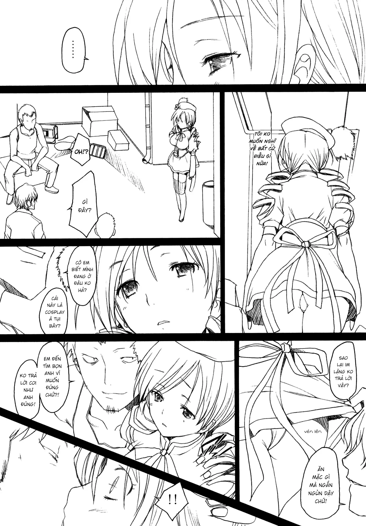 HentaiVN.net - Ảnh 4 - Lạc vào ổ dâm tặc - Oneshot