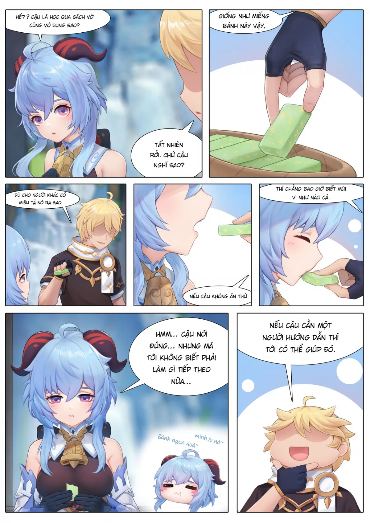 HentaiVN.net - Ảnh 3 - Dạy Ganyu Cách Làm Tình [Everlasting Ganyu] - Bantumlum