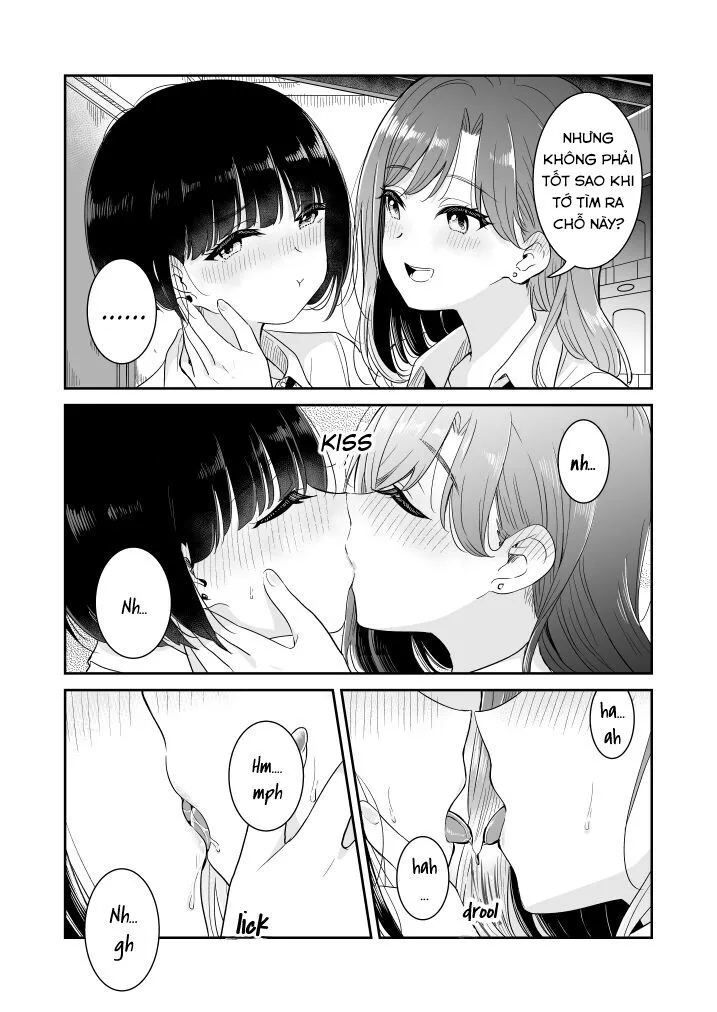 HentaiVN.net - Ảnh 10 - Nobody will come here, so... [Koko Dare mo Konai kara...] - Oneshot