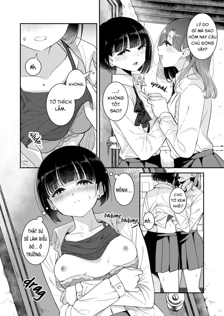 HentaiVN.net - Ảnh 11 - Nobody will come here, so... [Koko Dare mo Konai kara...] - Oneshot