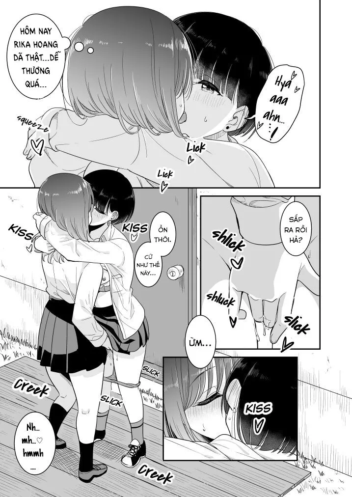 HentaiVN.net - Ảnh 16 - Nobody will come here, so... [Koko Dare mo Konai kara...] - Oneshot
