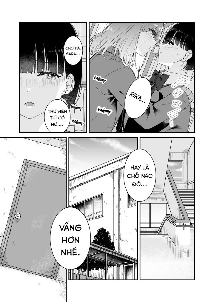 HentaiVN.net - Ảnh 8 - Nobody will come here, so... [Koko Dare mo Konai kara...] - Oneshot