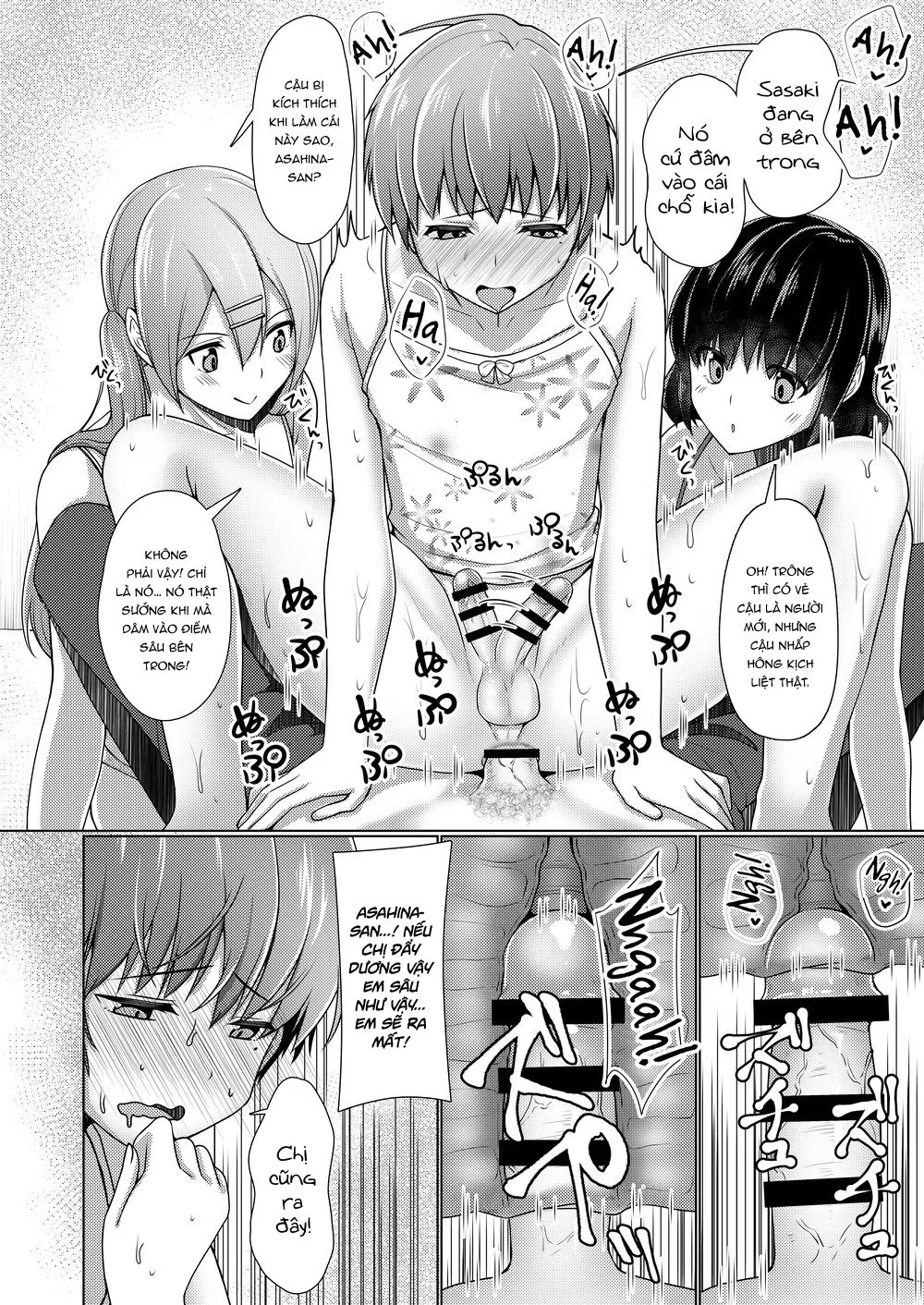 HentaiVN.net - Ảnh 22 - Share House! x Share Penis!! Final - Chap 1