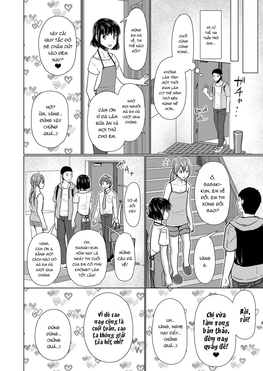 HentaiVN.net - Ảnh 8 - Share House! x Share Penis!! Final - Chap 1