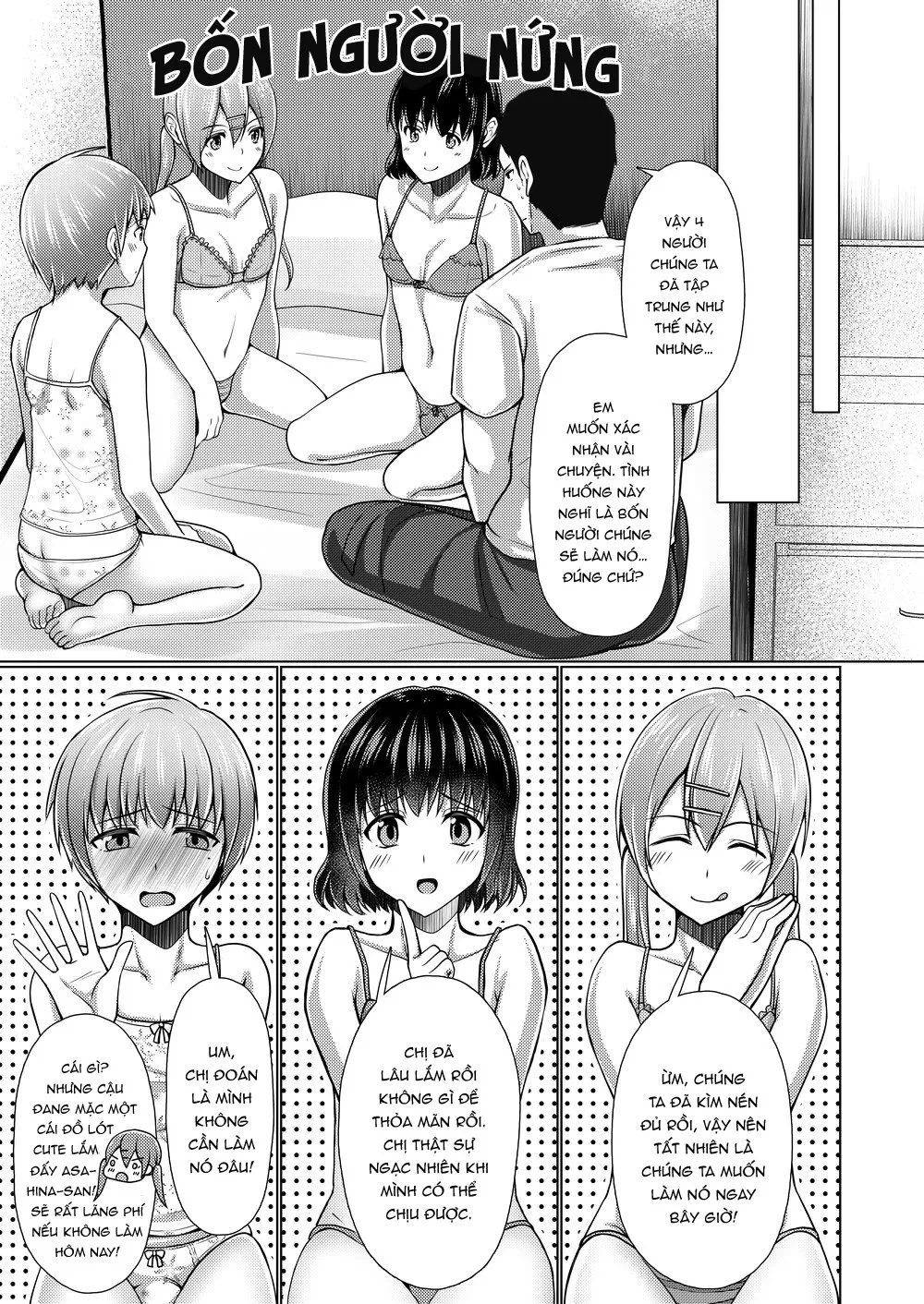 HentaiVN.net - Ảnh 9 - Share House! x Share Penis!! Final - Chap 1