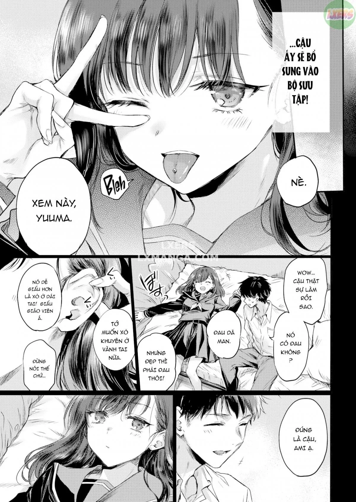 HentaiVN.net - Ảnh 5 - Ami-chan no Himitsu - Oneshot