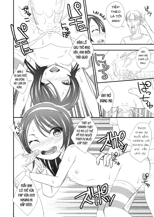 HentaiVN.net - Ảnh 6 - JS Namanushi no Off-Pako Choukaigi [オフパコ漫画できたよー] - Một Chương