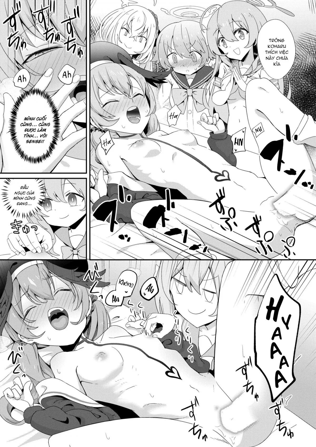 HentaiVN.net - Ảnh 10 - Houkago 4-Ten-Mori - Oneshor nứng