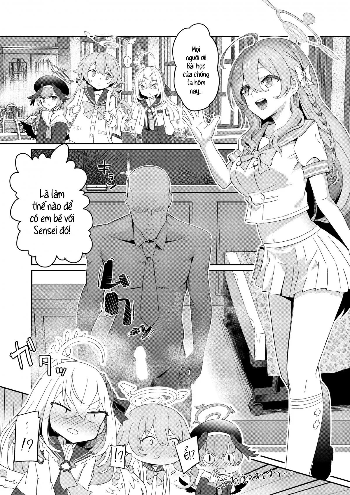 HentaiVN.net - Ảnh 2 - Houkago 4-Ten-Mori - Oneshor nứng