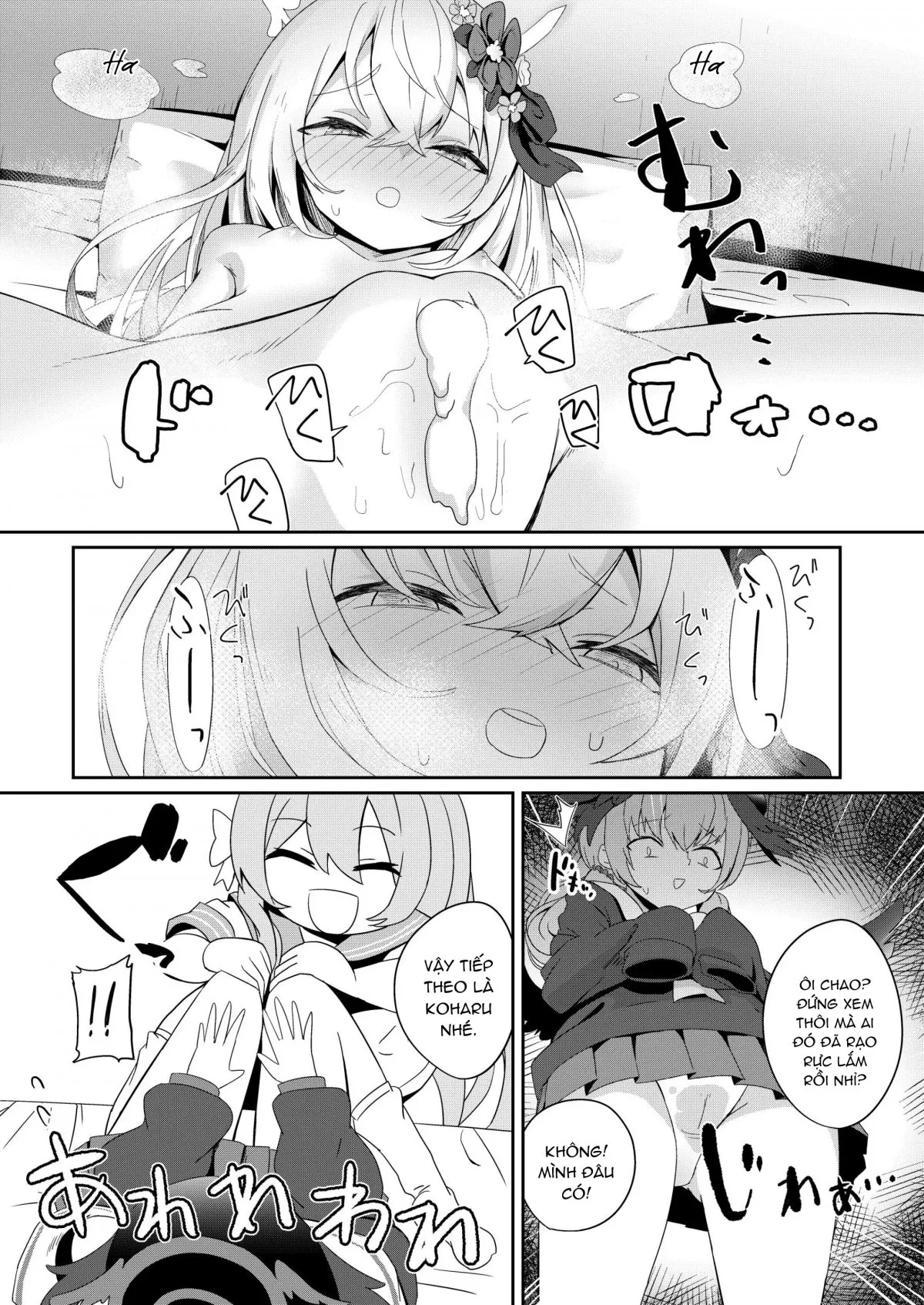 HentaiVN.net - Ảnh 8 - Houkago 4-Ten-Mori - Oneshor nứng