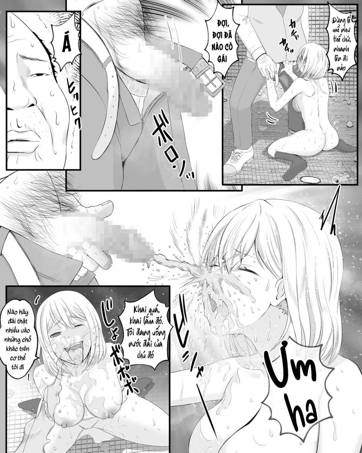 HentaiVN.net - Ảnh 27 - Thử đầm trong nhà vệ sinh!!! [Koushuu Benjo Fuketsu Onani] - Oneshot