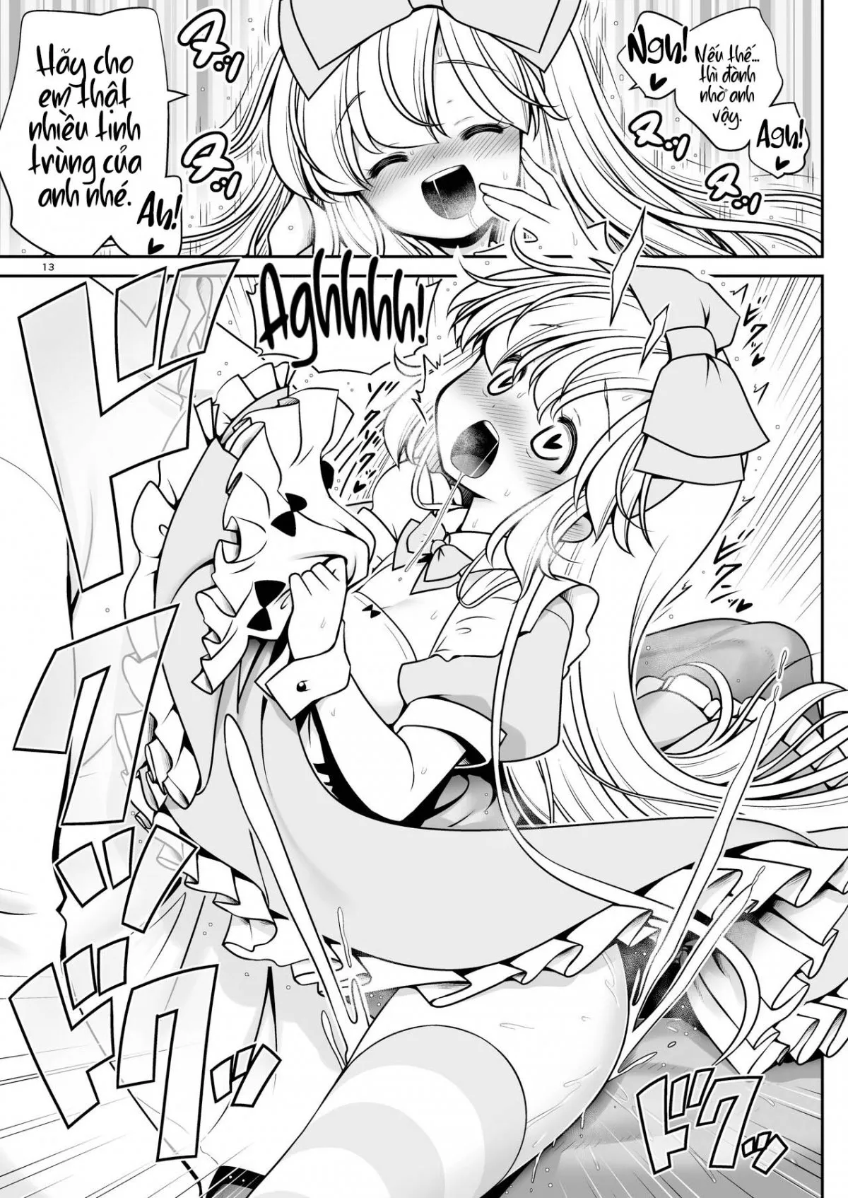 HentaiVN.net - Ảnh 13 - Ecchi na Gedoku ni Hamacchatte Jibun kara Doku o Ukeru Komatta Alice - Oneshor nứng