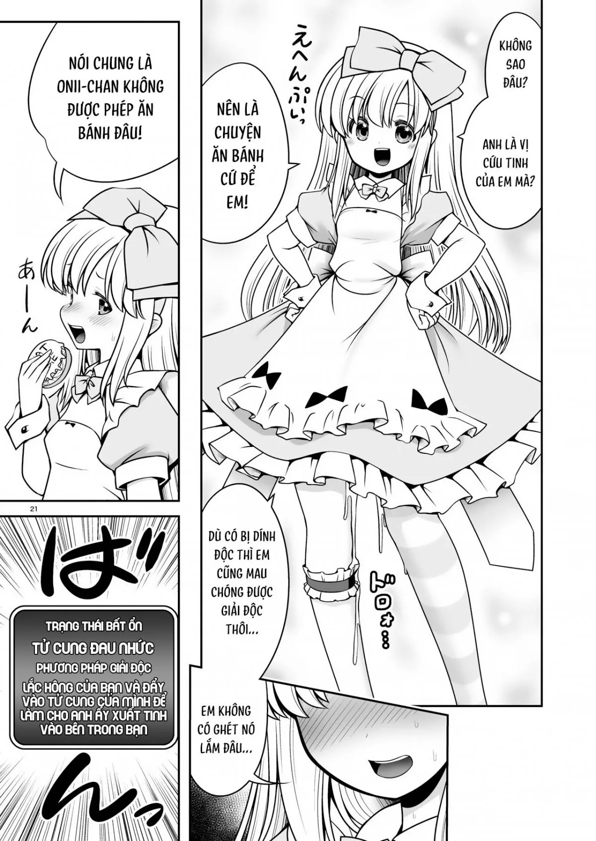 HentaiVN.net - Ảnh 21 - Ecchi na Gedoku ni Hamacchatte Jibun kara Doku o Ukeru Komatta Alice - Oneshor nứng