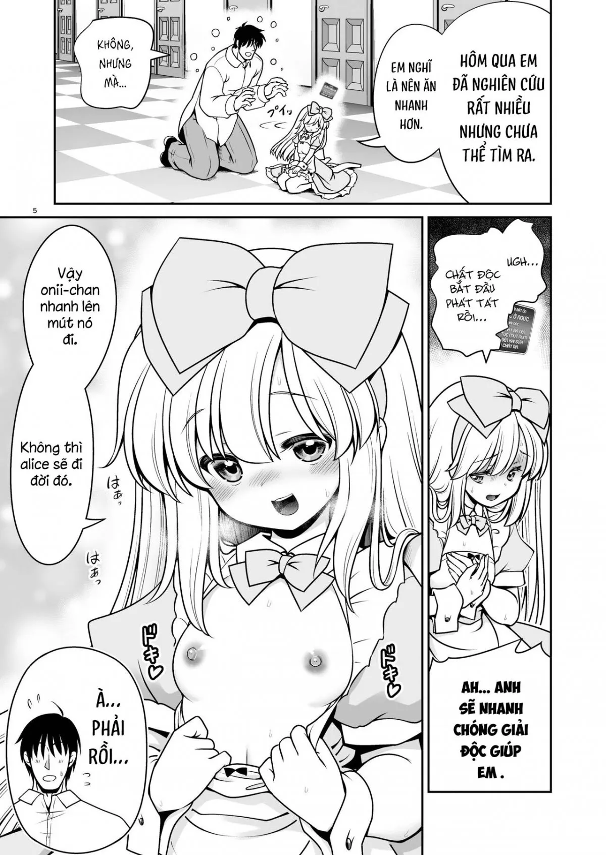 HentaiVN.net - Ảnh 5 - Ecchi na Gedoku ni Hamacchatte Jibun kara Doku o Ukeru Komatta Alice - Oneshor nứng