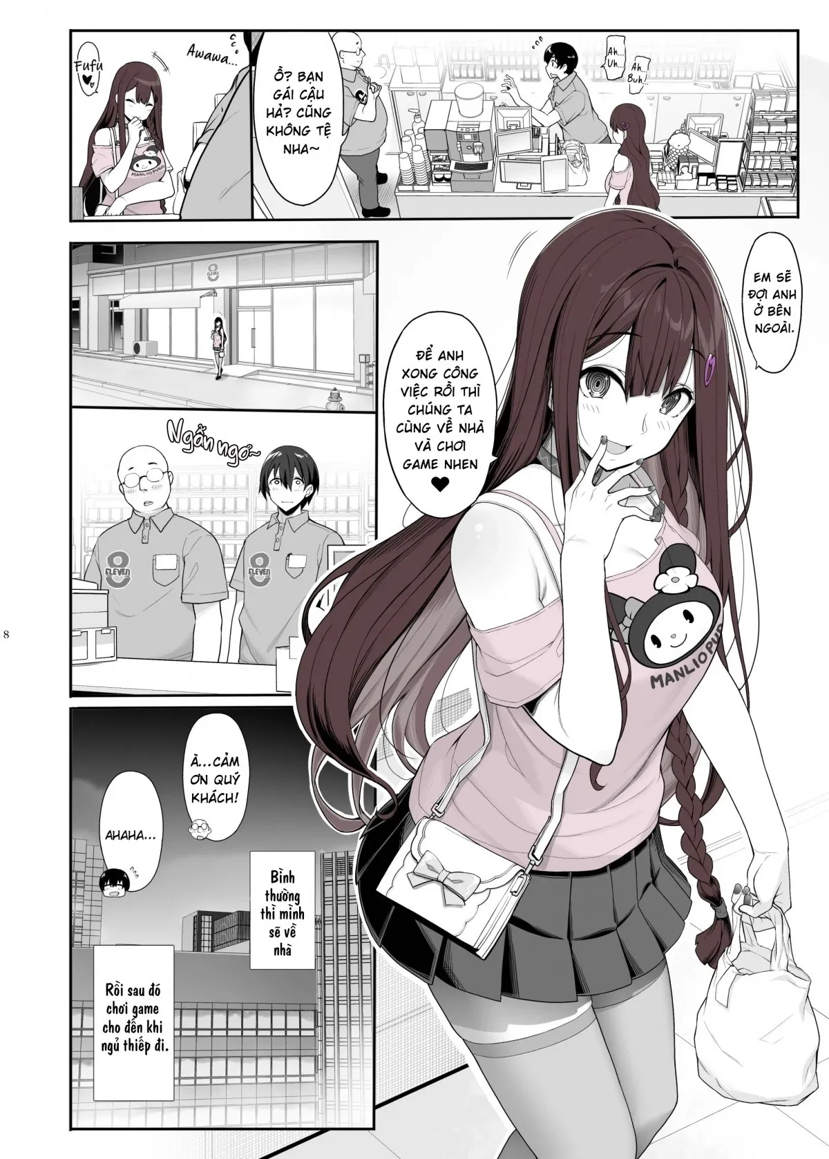 HentaiVN.net - Ảnh 9 - Jiraikei Joshi wa Ie Totsu shite game Shinagara H mo Shitai~ [地雷系女子は家凸してゲームしながらHもしたいっ] - Oneshot