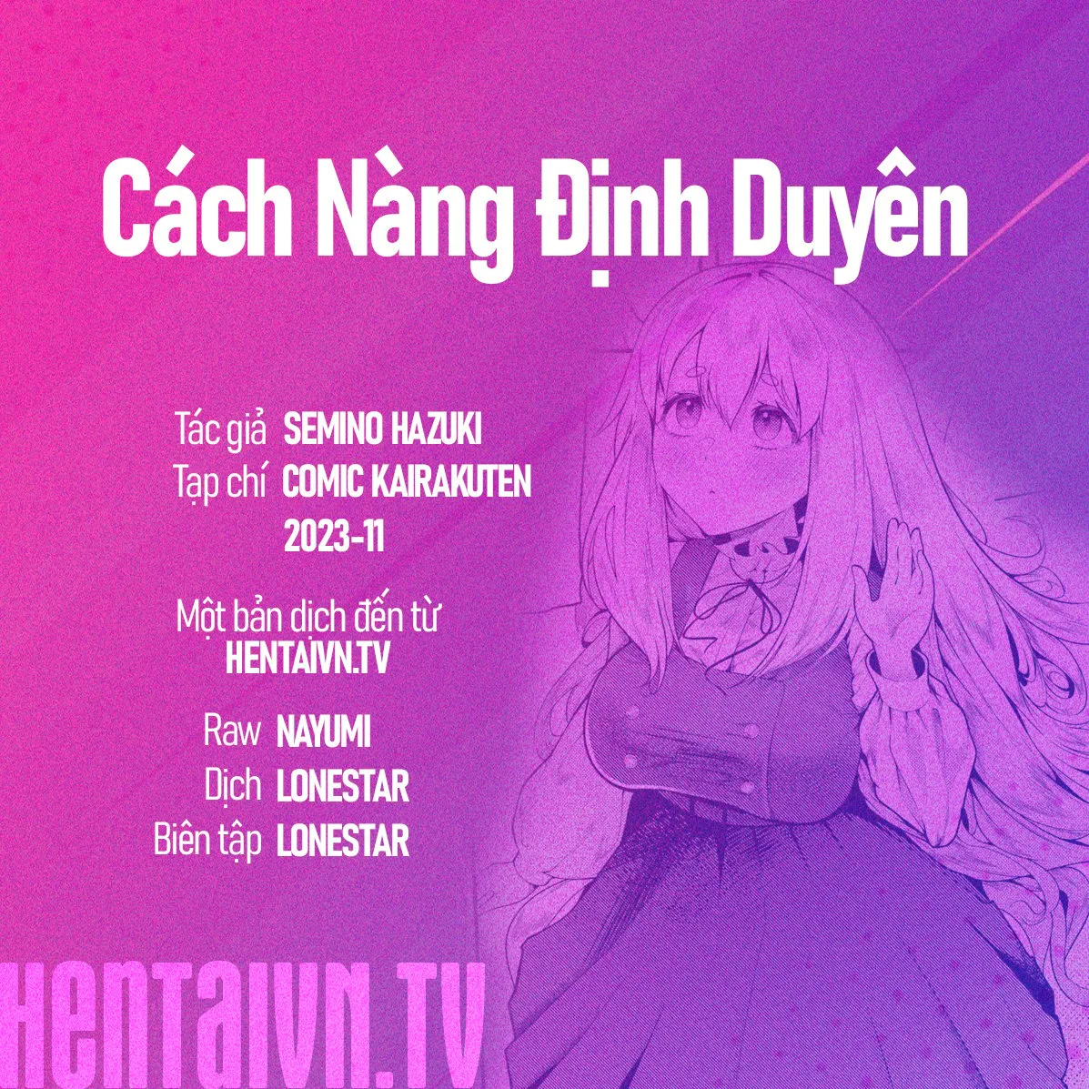 HentaiVN.net - Ảnh 23 - Cách Nàng Định Duyên - Ngọt ngào