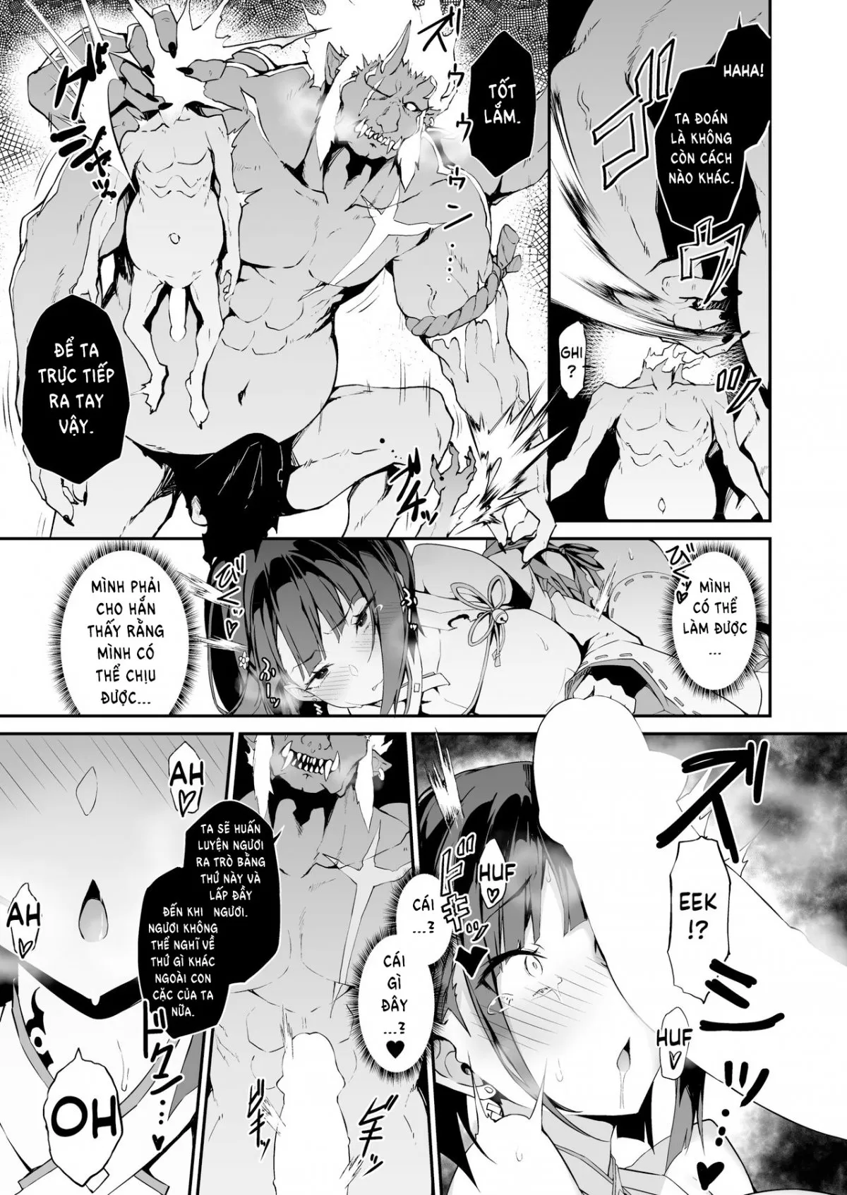 HentaiVN.net - Ảnh 19 - Sự sa ngã của 2 nàng vu nữ [Reijoku no Ikusamiko] - Oneshot