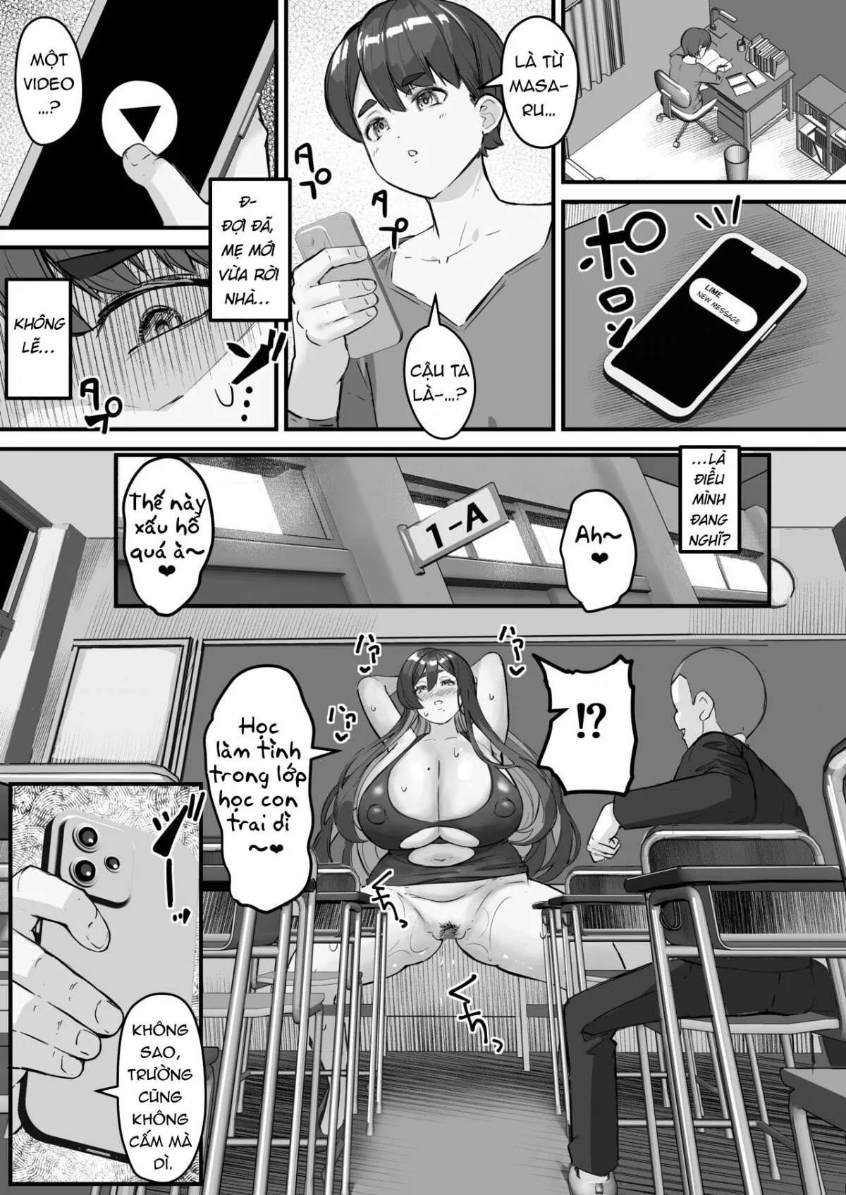 HentaiVN.net - Ảnh 30 - Netorare Kaa-san - Boku no Daisuki na Kaa-san wa Shinyuu ni Netorareru [Netorare Mother, My Precious Mom Got Fucked By My Friend] - Oneshot