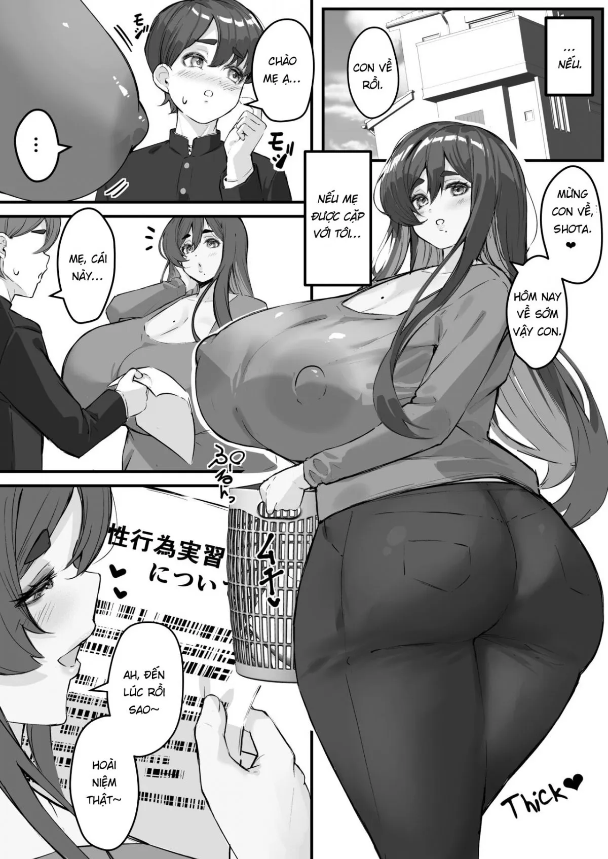 HentaiVN.net - Ảnh 4 - Netorare Kaa-san - Boku no Daisuki na Kaa-san wa Shinyuu ni Netorareru [Netorare Mother, My Precious Mom Got Fucked By My Friend] - Oneshot