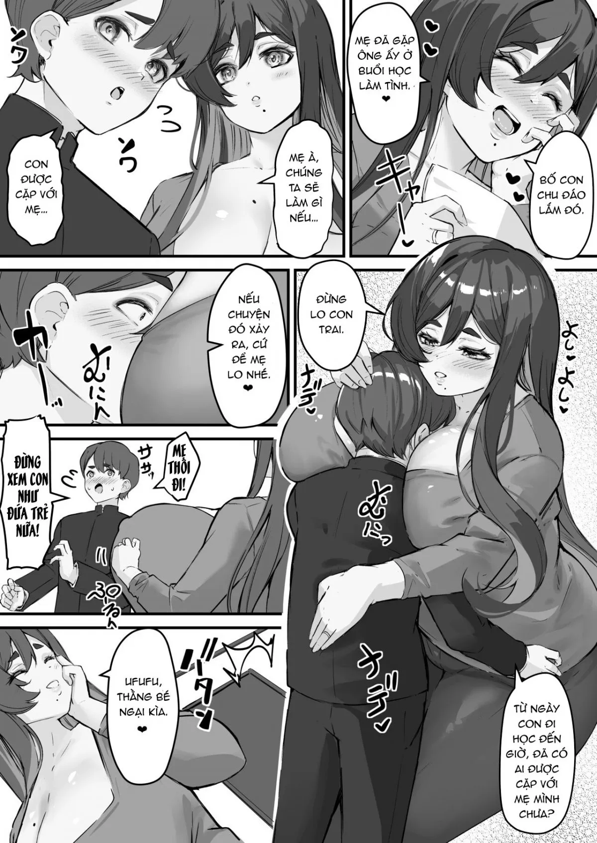 HentaiVN.net - Ảnh 5 - Netorare Kaa-san - Boku no Daisuki na Kaa-san wa Shinyuu ni Netorareru [Netorare Mother, My Precious Mom Got Fucked By My Friend] - Oneshot