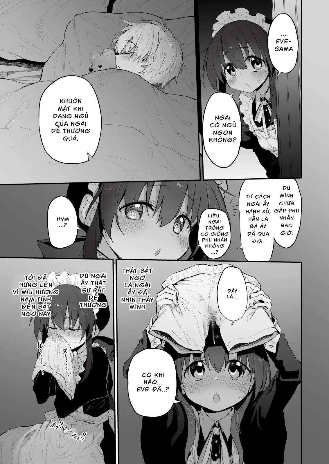 HentaiVN.net - Ảnh 11 - Boku no Hatsukoi Maid ga Otou-sama ni Netorareru Riyuu ga Nai || Mối tình đầu với cô hầu gái [初恋メイド～僕の初恋メイドがお父様に寝取られる理由がない～] - Oneshot