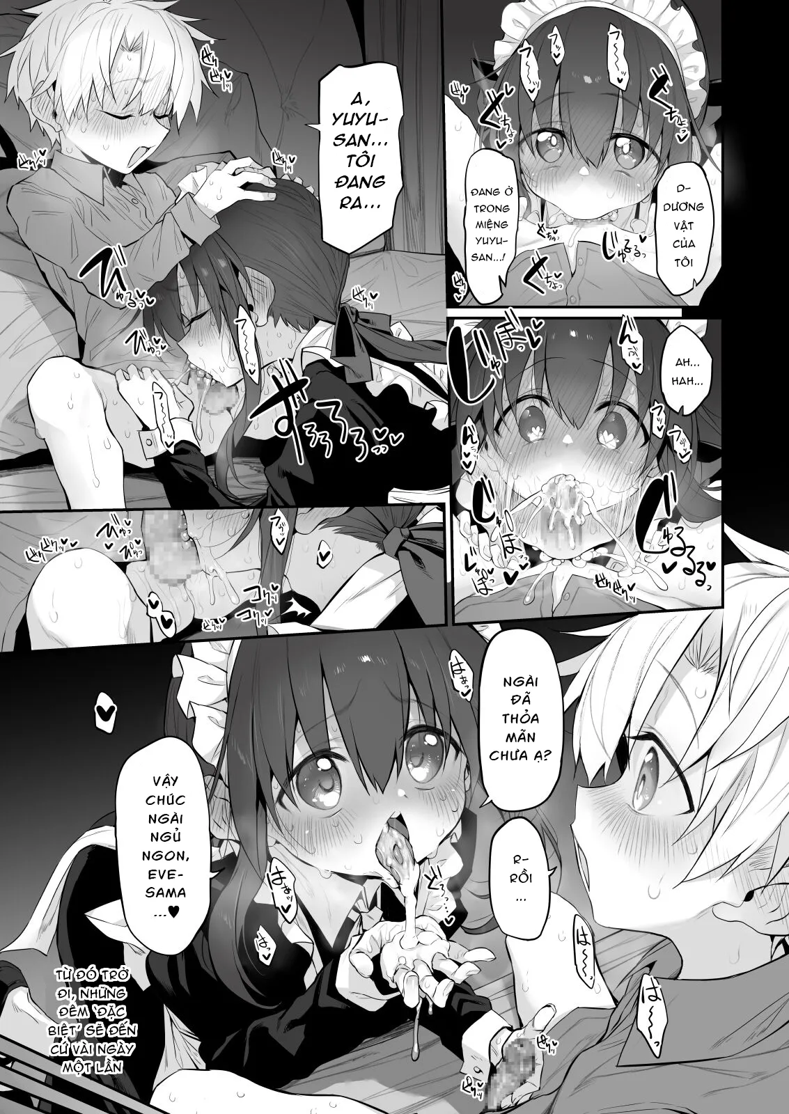 HentaiVN.net - Ảnh 19 - Boku no Hatsukoi Maid ga Otou-sama ni Netorareru Riyuu ga Nai || Mối tình đầu với cô hầu gái [初恋メイド～僕の初恋メイドがお父様に寝取られる理由がない～] - Oneshot