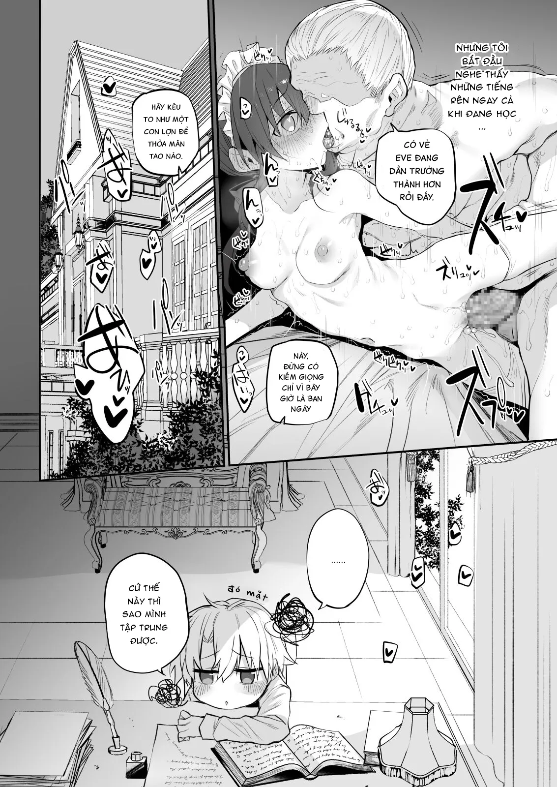 HentaiVN.net - Ảnh 20 - Boku no Hatsukoi Maid ga Otou-sama ni Netorareru Riyuu ga Nai || Mối tình đầu với cô hầu gái [初恋メイド～僕の初恋メイドがお父様に寝取られる理由がない～] - Oneshot