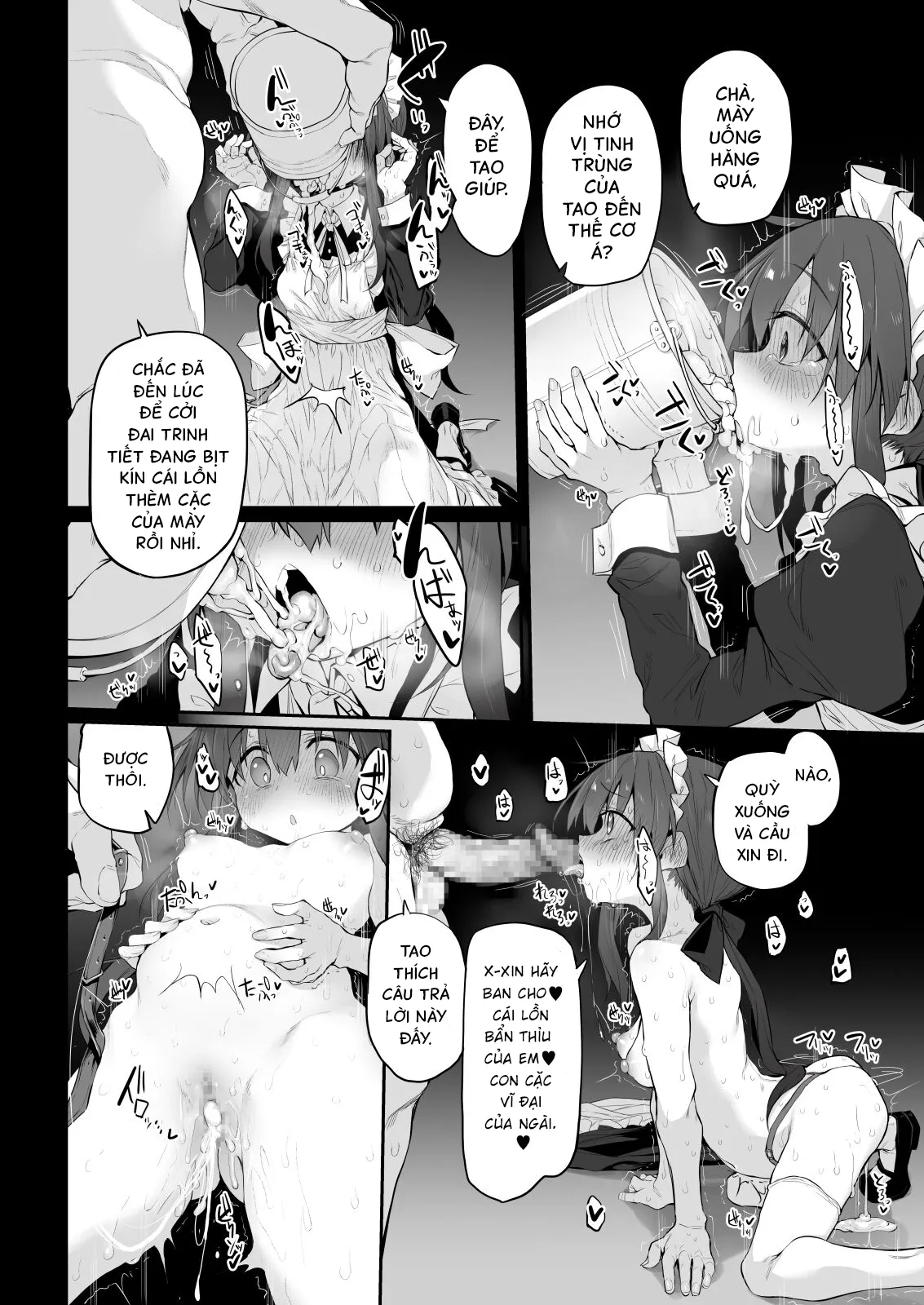 HentaiVN.net - Ảnh 22 - Boku no Hatsukoi Maid ga Otou-sama ni Netorareru Riyuu ga Nai || Mối tình đầu với cô hầu gái [初恋メイド～僕の初恋メイドがお父様に寝取られる理由がない～] - Oneshot