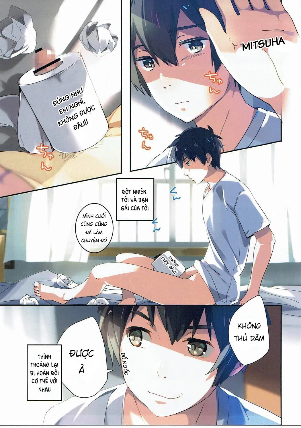 HentaiVN.net - Ảnh 4 - Kimi no Na wa - Oneshot