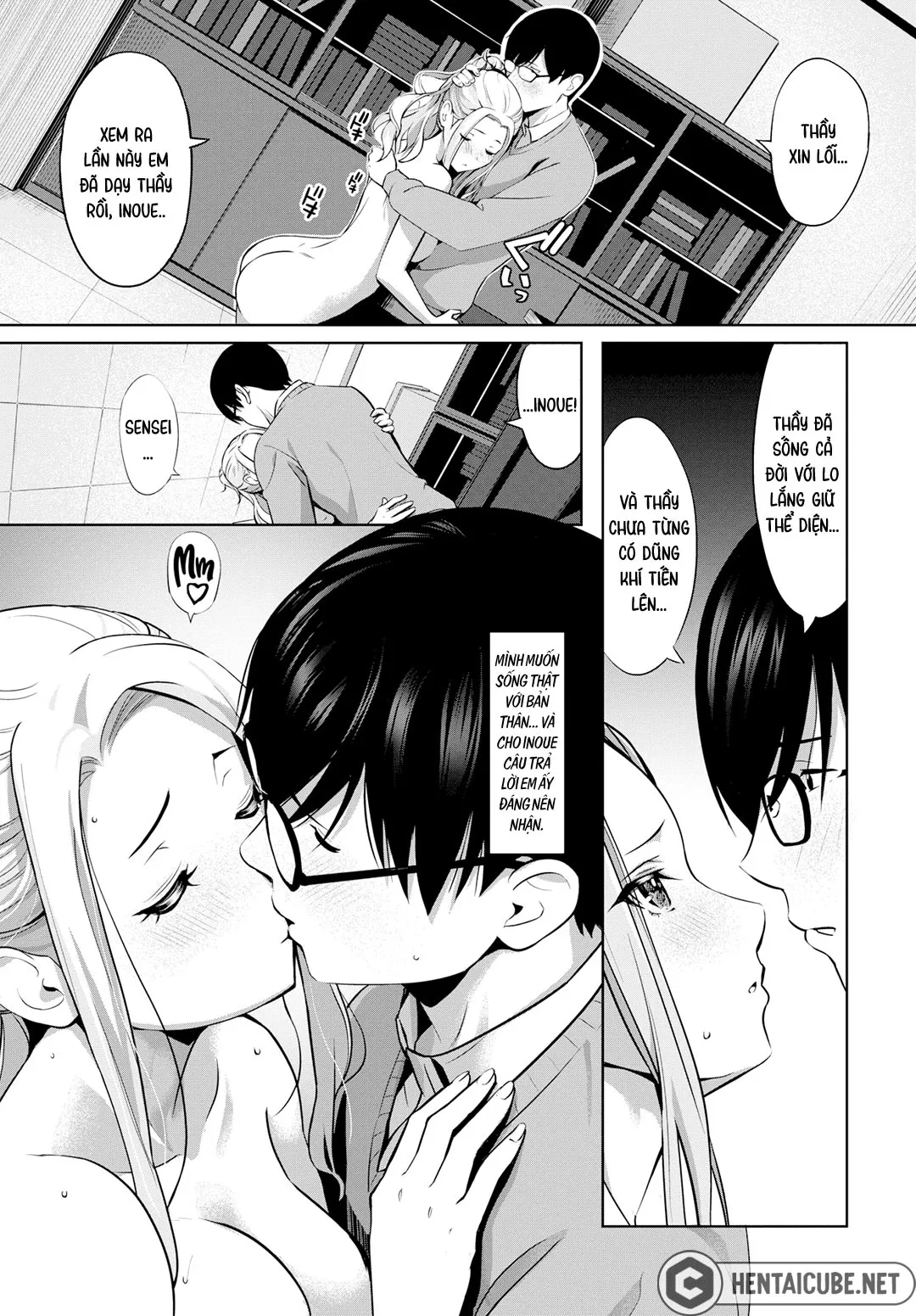 HentaiVN.net - Ảnh 10 - Tình yêu với cô học trò - Oneshot
