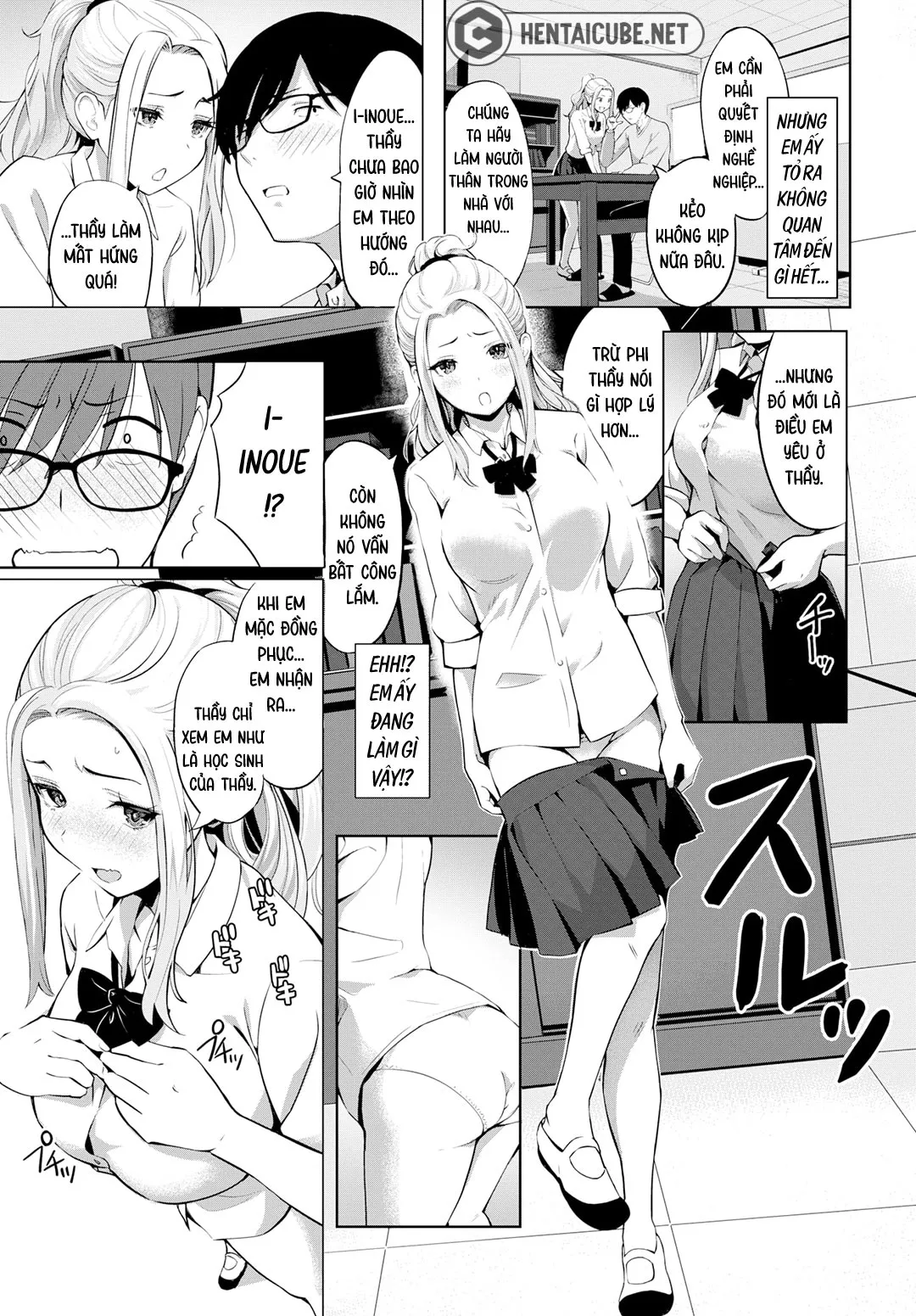 HentaiVN.net - Ảnh 4 - Tình yêu với cô học trò - Oneshot