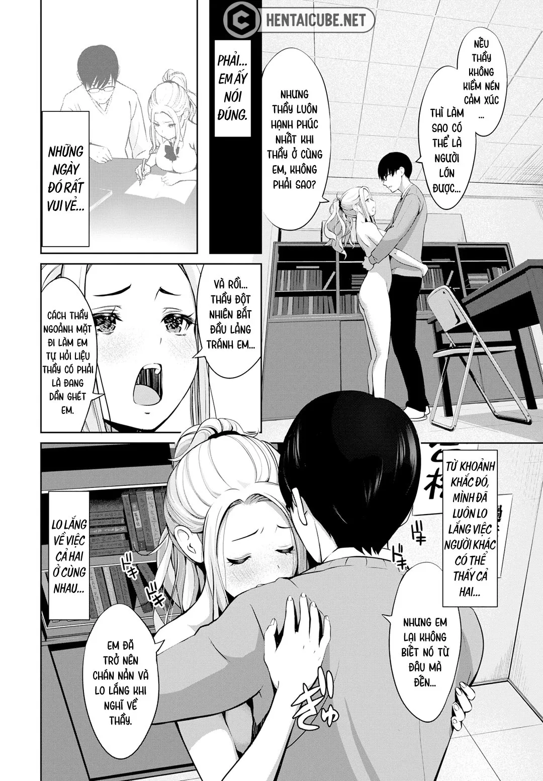 HentaiVN.net - Ảnh 9 - Tình yêu với cô học trò - Oneshot