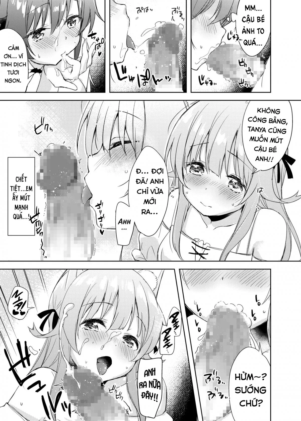 HentaiVN.net - Ảnh 10 - Saikyoushu no Futari ga Nanika Hen na Potion de Ecchi ni Nacchatta [最強種の二人が何か変なポーションでえっちになっちゃった] - Oneshot