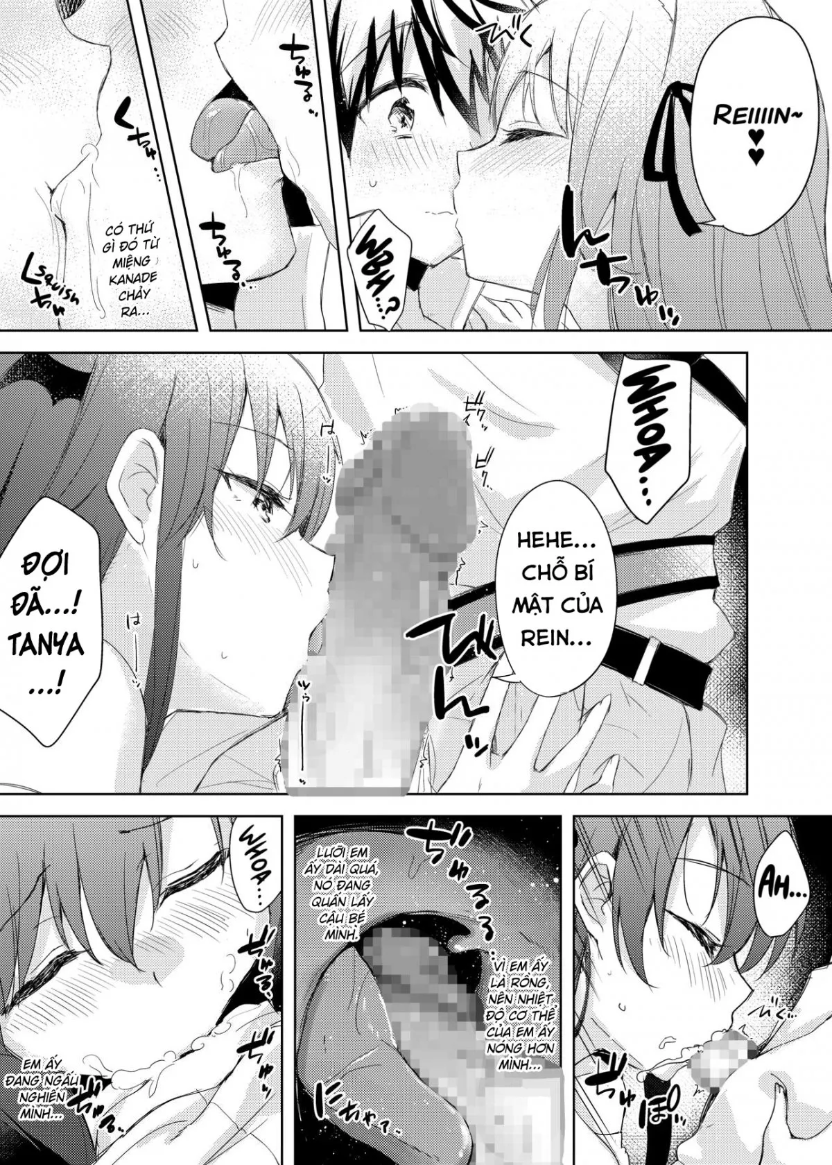 HentaiVN.net - Ảnh 8 - Saikyoushu no Futari ga Nanika Hen na Potion de Ecchi ni Nacchatta [最強種の二人が何か変なポーションでえっちになっちゃった] - Oneshot