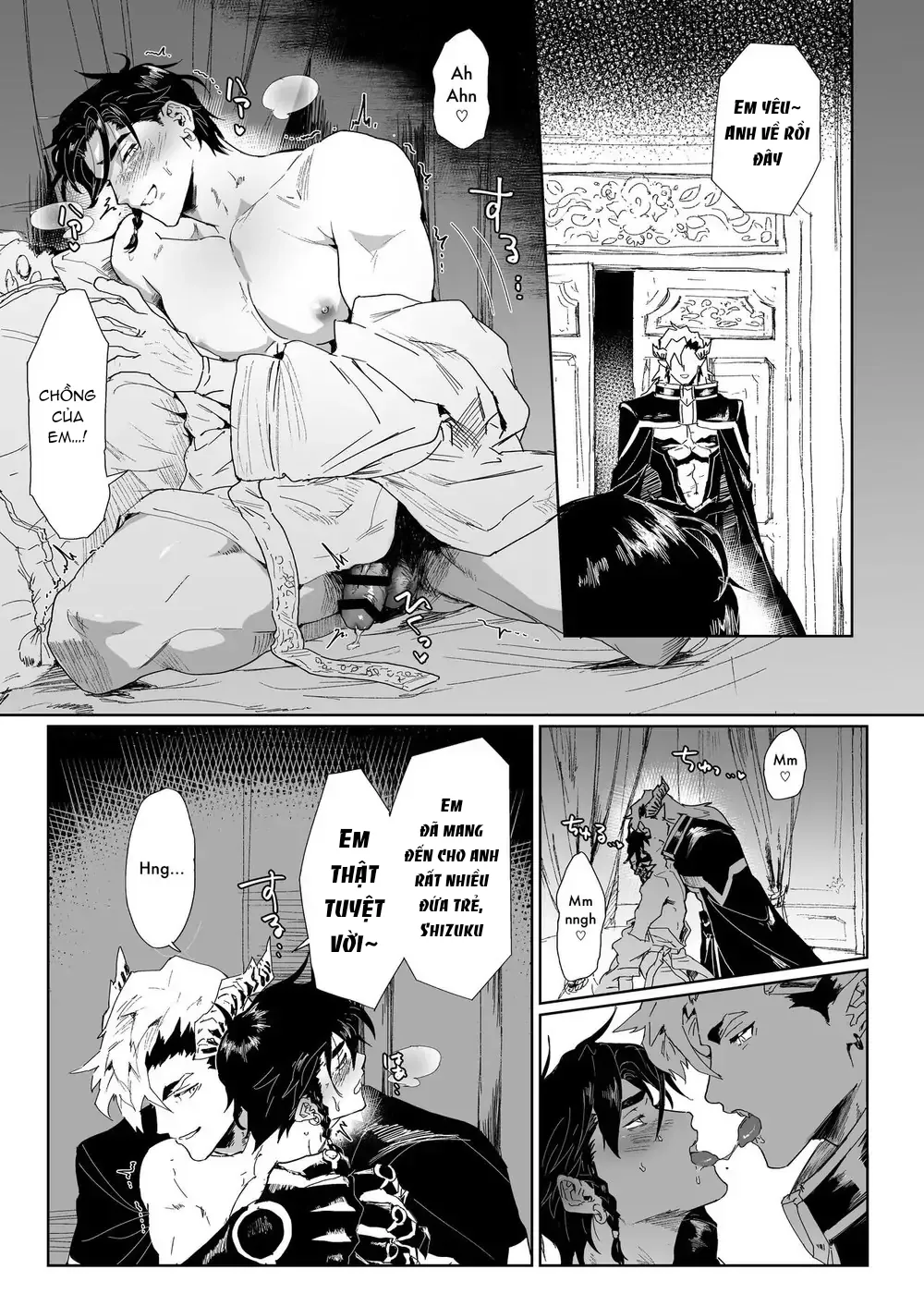 HentaiVN.net - Ảnh 35 - Yuusha-san wa Maou-sama no Ko o Haramitai - Chap 1