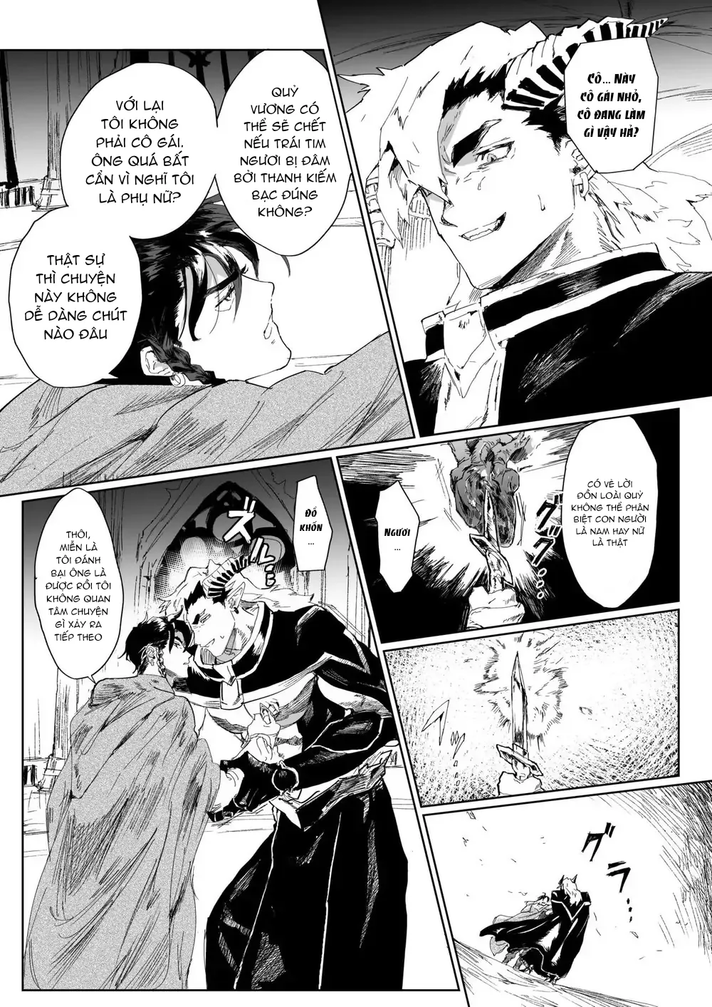 HentaiVN.net - Ảnh 5 - Yuusha-san wa Maou-sama no Ko o Haramitai - Chap 1