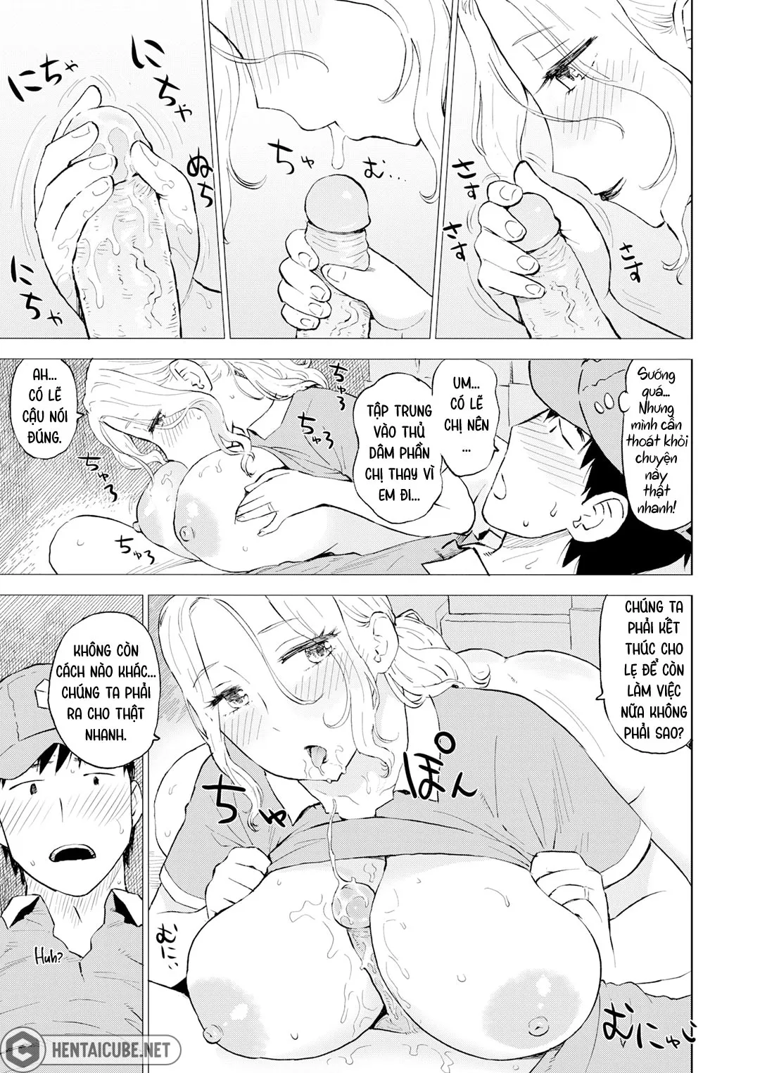 HentaiVN.net - Ảnh 10 - Phía sau xe giao hàng - Oneshot