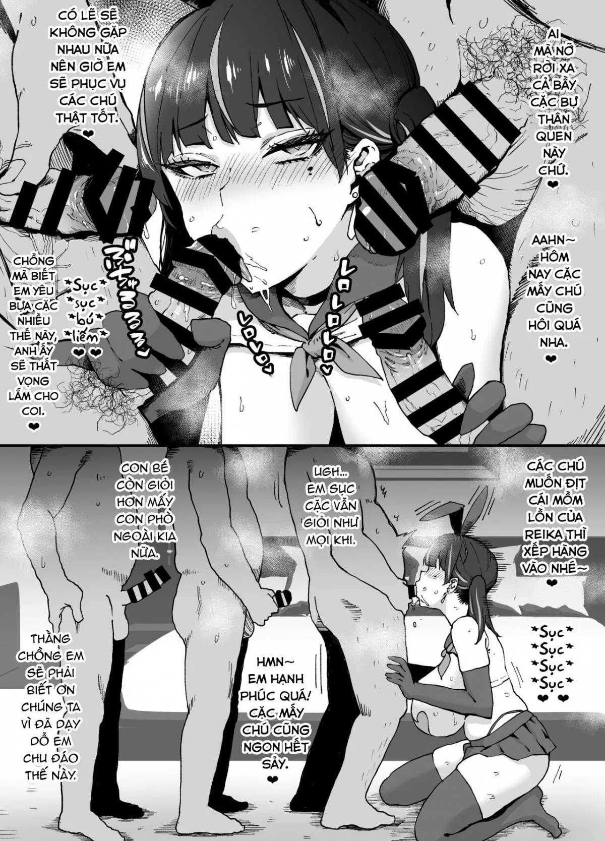 HentaiVN.net - Ảnh 4 - Bakunyuu Tsuma Futei Koubiroku [Busty Wives Adulterous Mating Record] - Chap 3