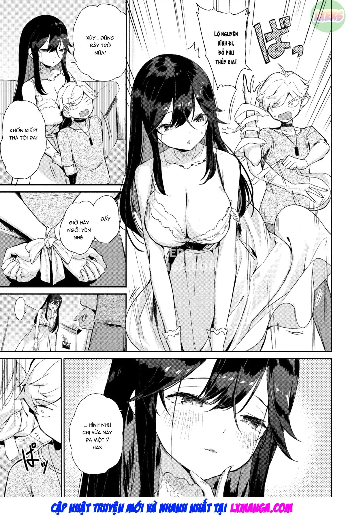 HentaiVN.net - Ảnh 6 - Tonari no Majo ni Ki o Tsukero! - Oneshot