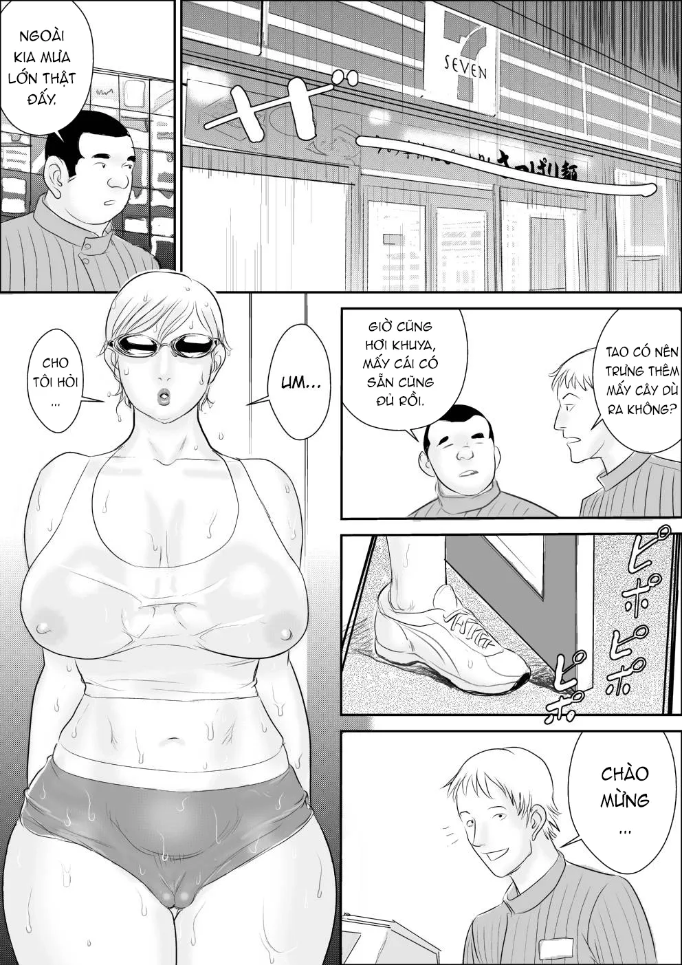 HentaiVN.net - Ảnh 11 - Boku to Oba-san no Dokidoki Roshutsu Seikatsu - Chap 1.1