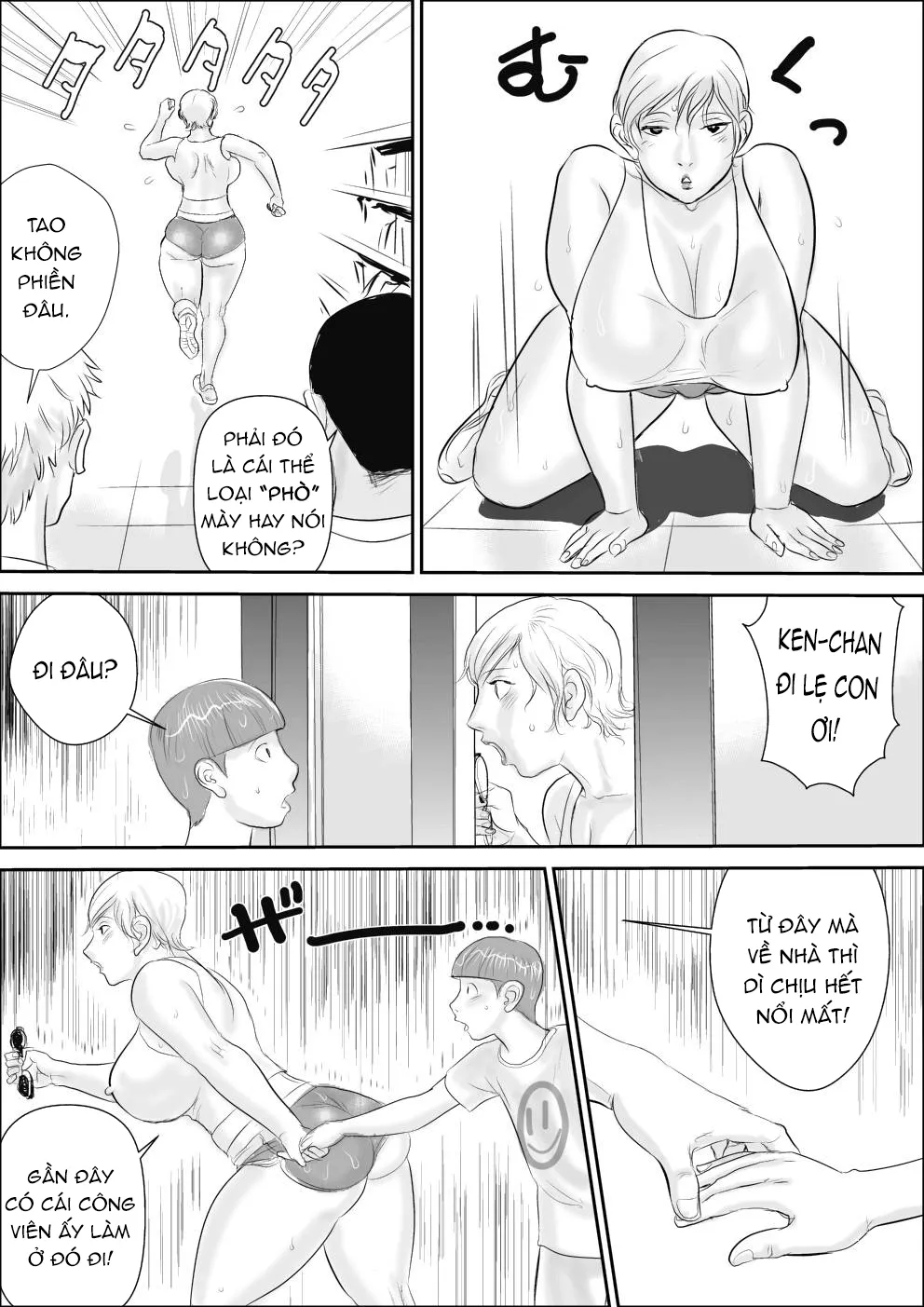 HentaiVN.net - Ảnh 16 - Boku to Oba-san no Dokidoki Roshutsu Seikatsu - Chap 1.1