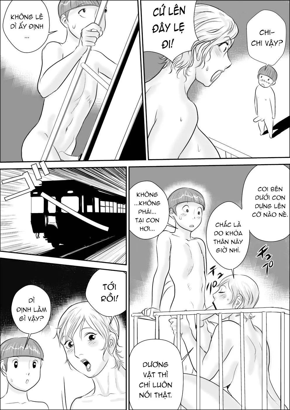 HentaiVN.net - Ảnh 11 - Boku to Oba-san no Dokidoki Roshutsu Seikatsu - Chap 1.2 (Done)