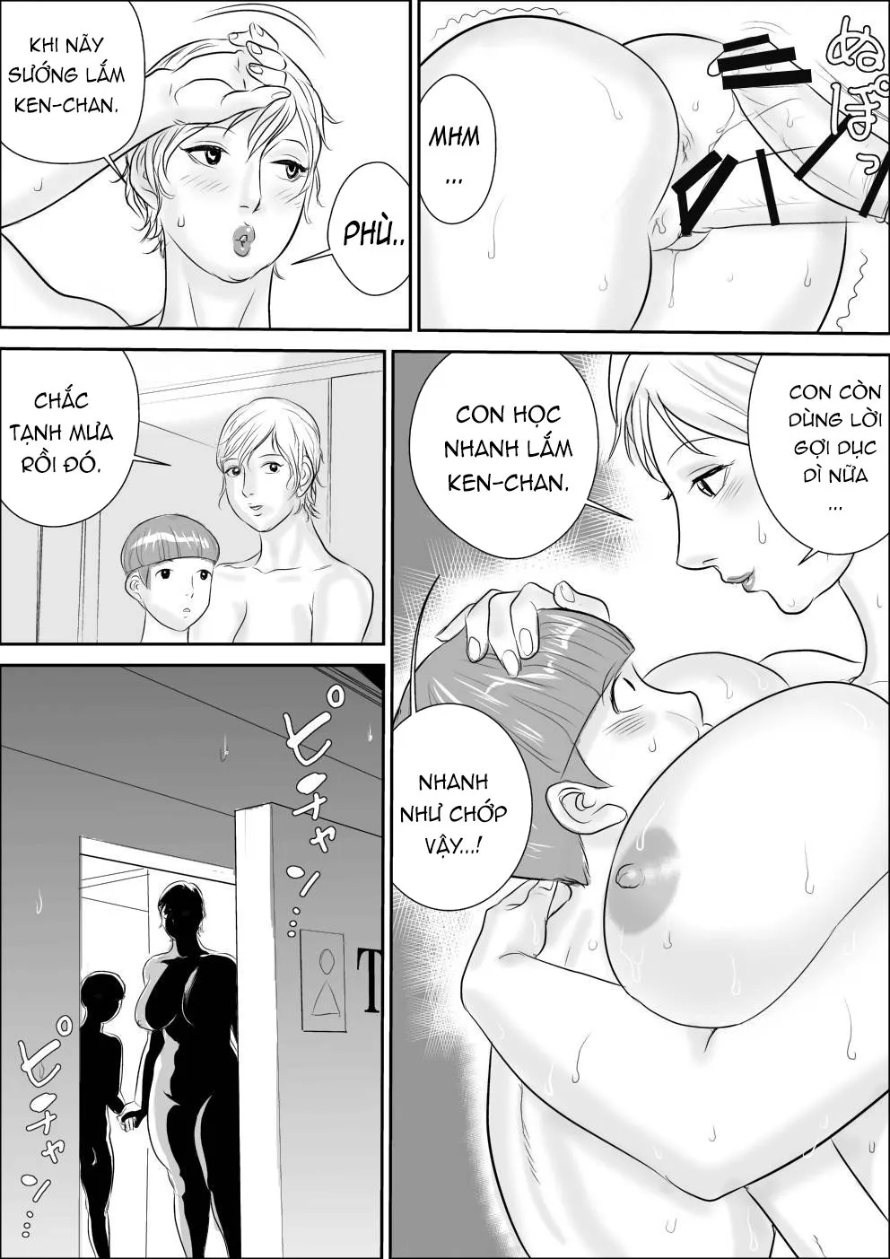 HentaiVN.net - Ảnh 5 - Boku to Oba-san no Dokidoki Roshutsu Seikatsu - Chap 1.2 (Done)