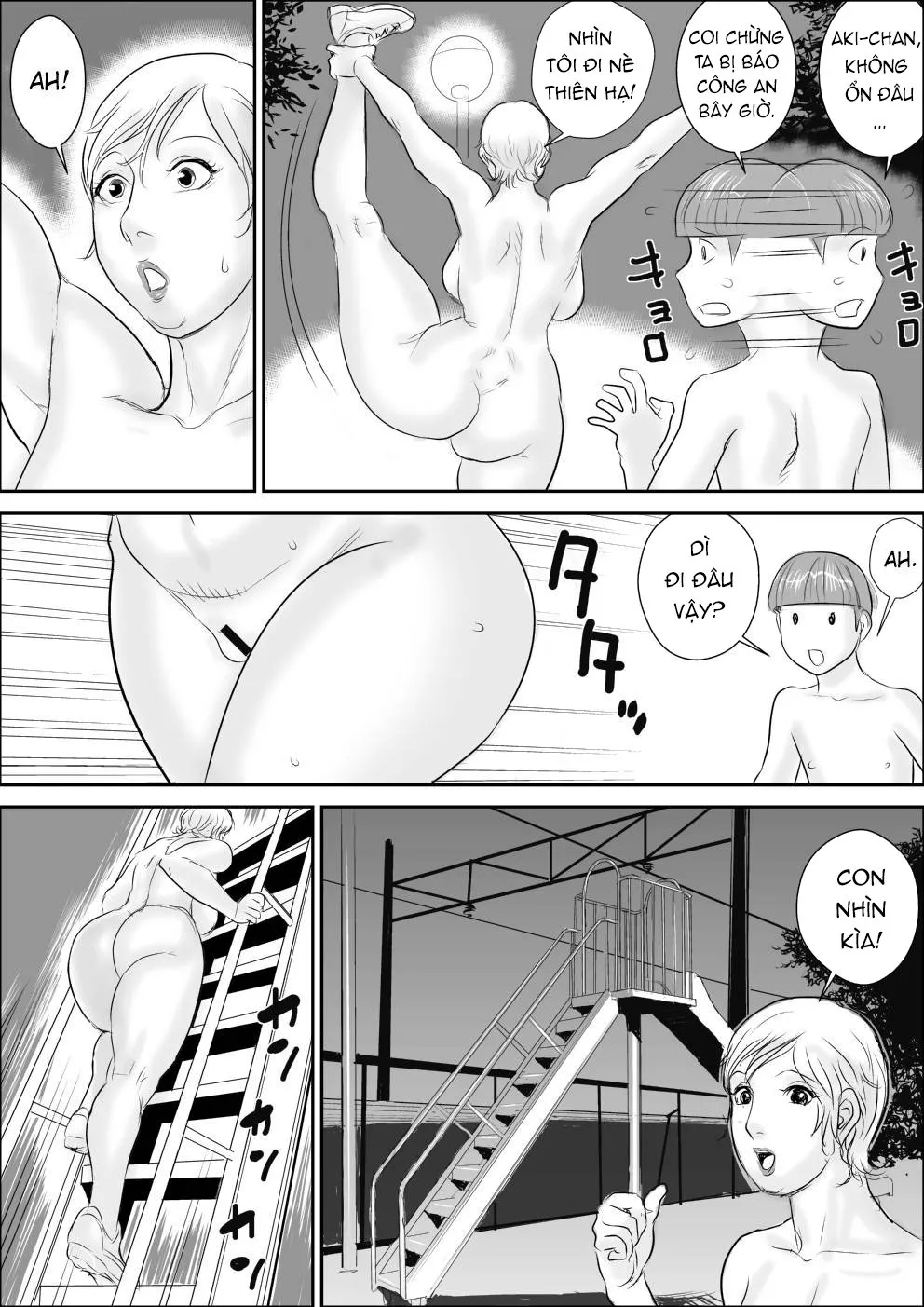 HentaiVN.net - Ảnh 7 - Boku to Oba-san no Dokidoki Roshutsu Seikatsu - Chap 1.2 (Done)