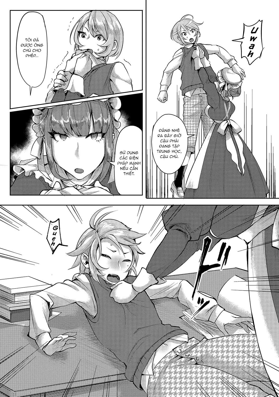 HentaiVN.net - Ảnh 4 - The Young Master’s Partner Maid - Oneshot